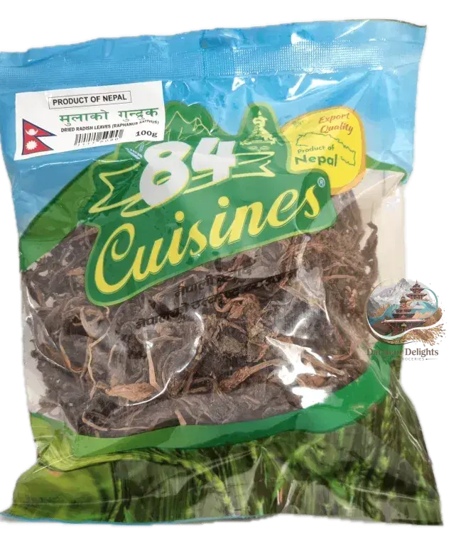 Dried radish leaves (mula ko gundruk) 100g