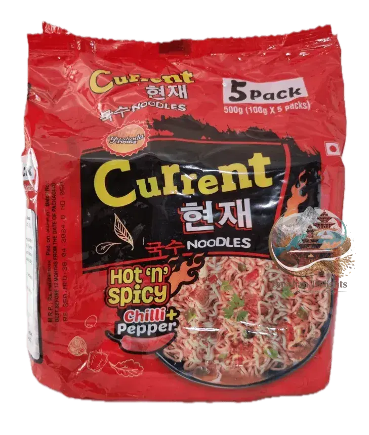 Current hot & spicy noodles 5pk