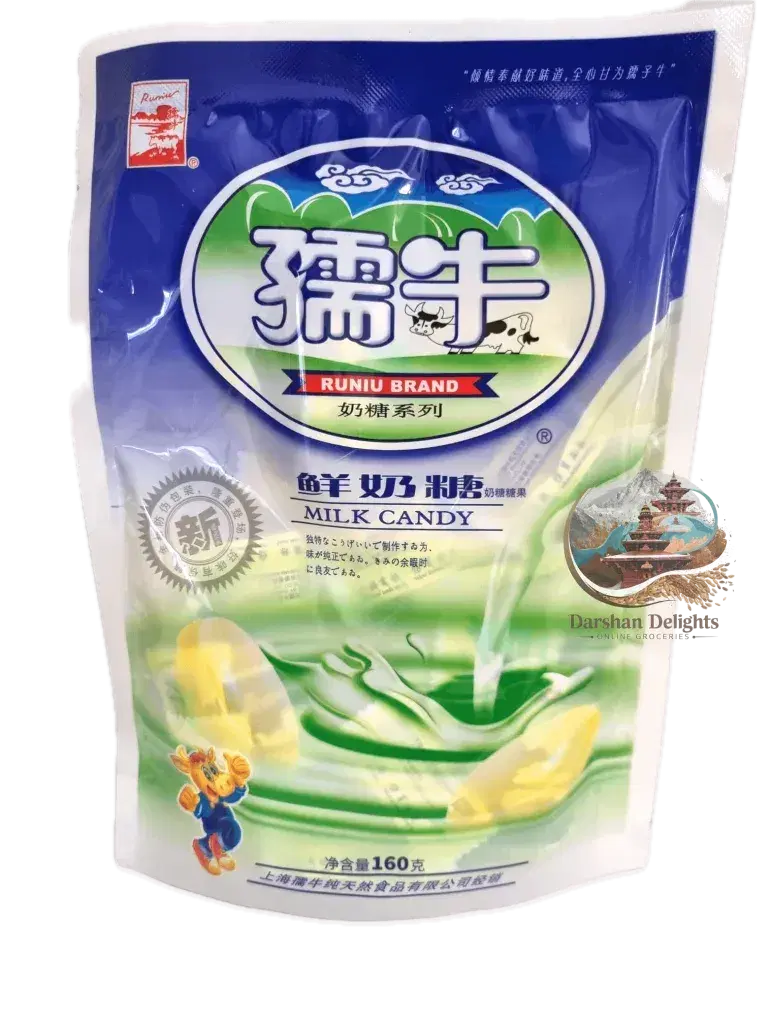 Runyui cow candy packet