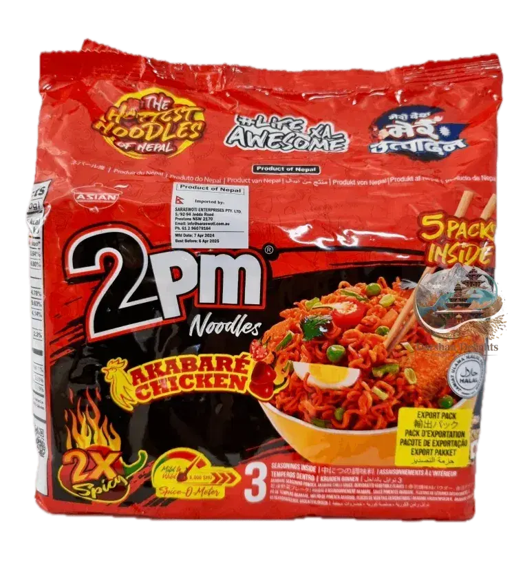 2pm akbare chicken noodles 5pk