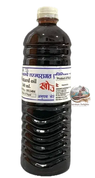Khokana mustard oil 500ml
