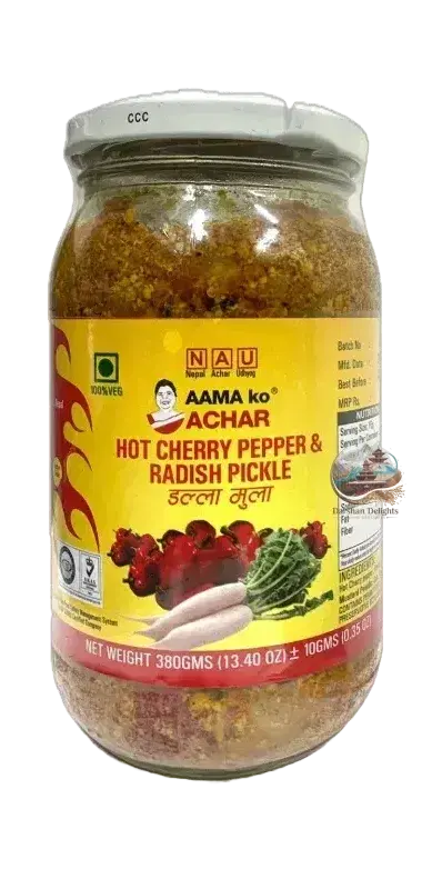 Hot cherry & radish pickle 380gm (achar)