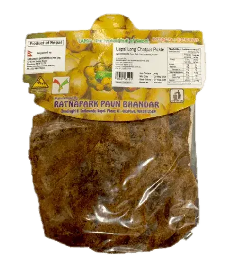 Ratnapark paun bhandar lapsi long chatpat pickle 60gm