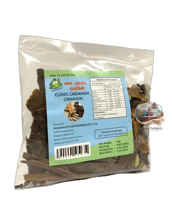 Clove, cardamom, cinnamon mix 50g