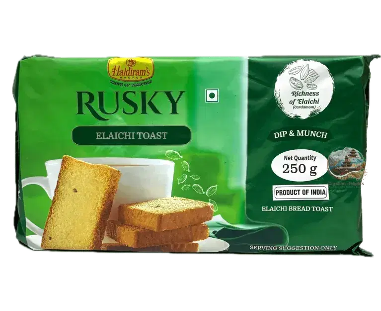 Haldiram rusky elachi toast 250g