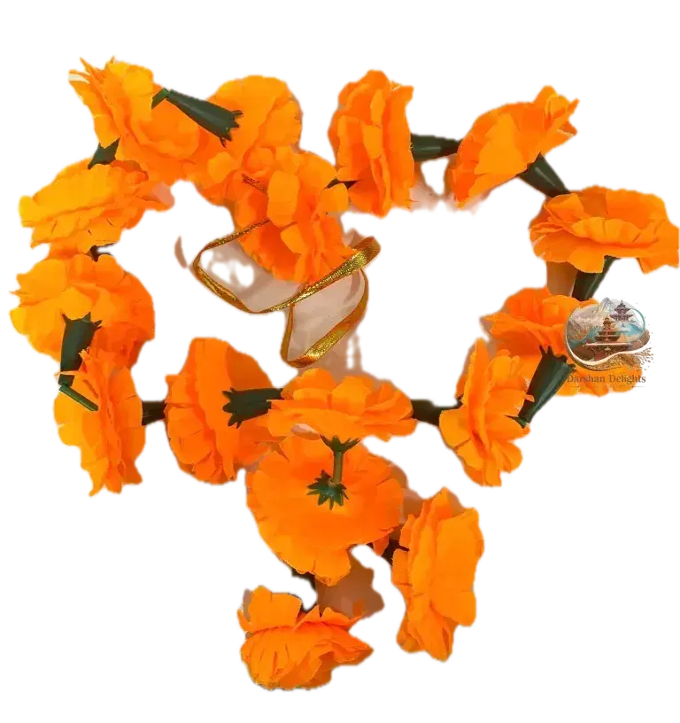 Artificial sayapatri flower mala