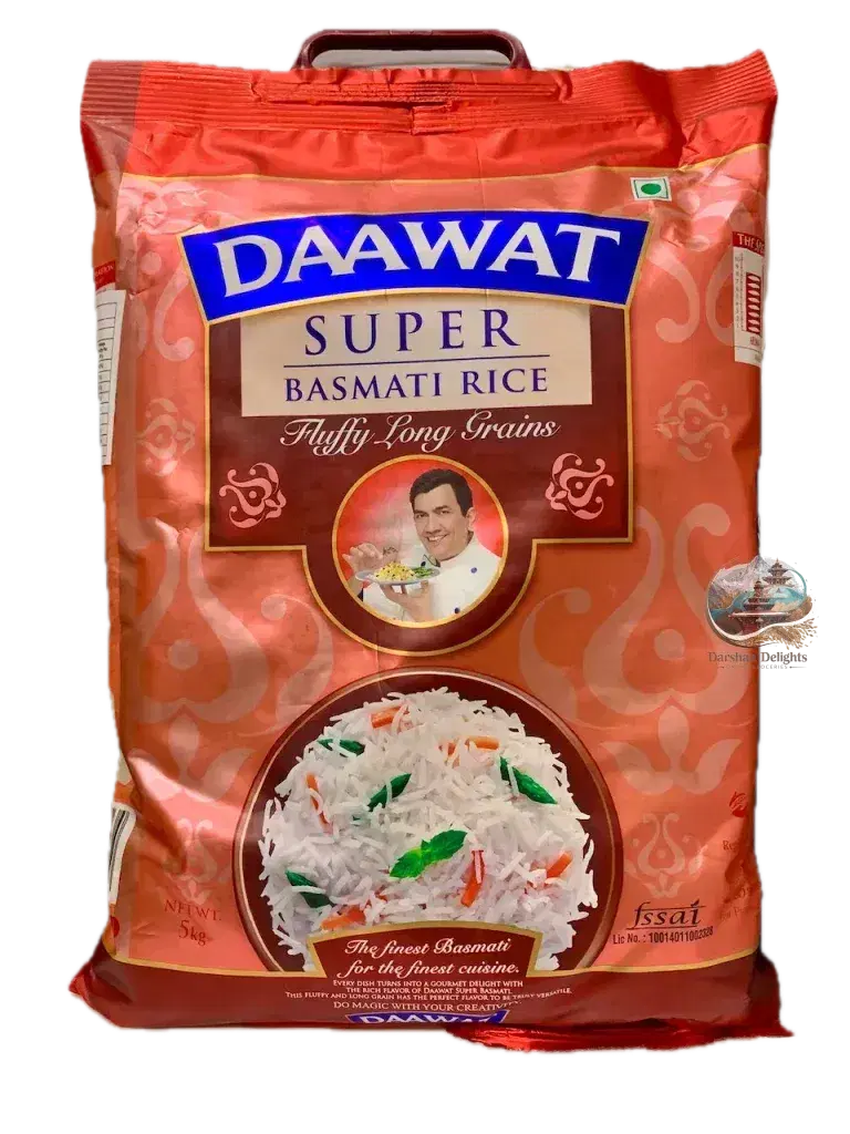 Daawat super basmati rice 5kg