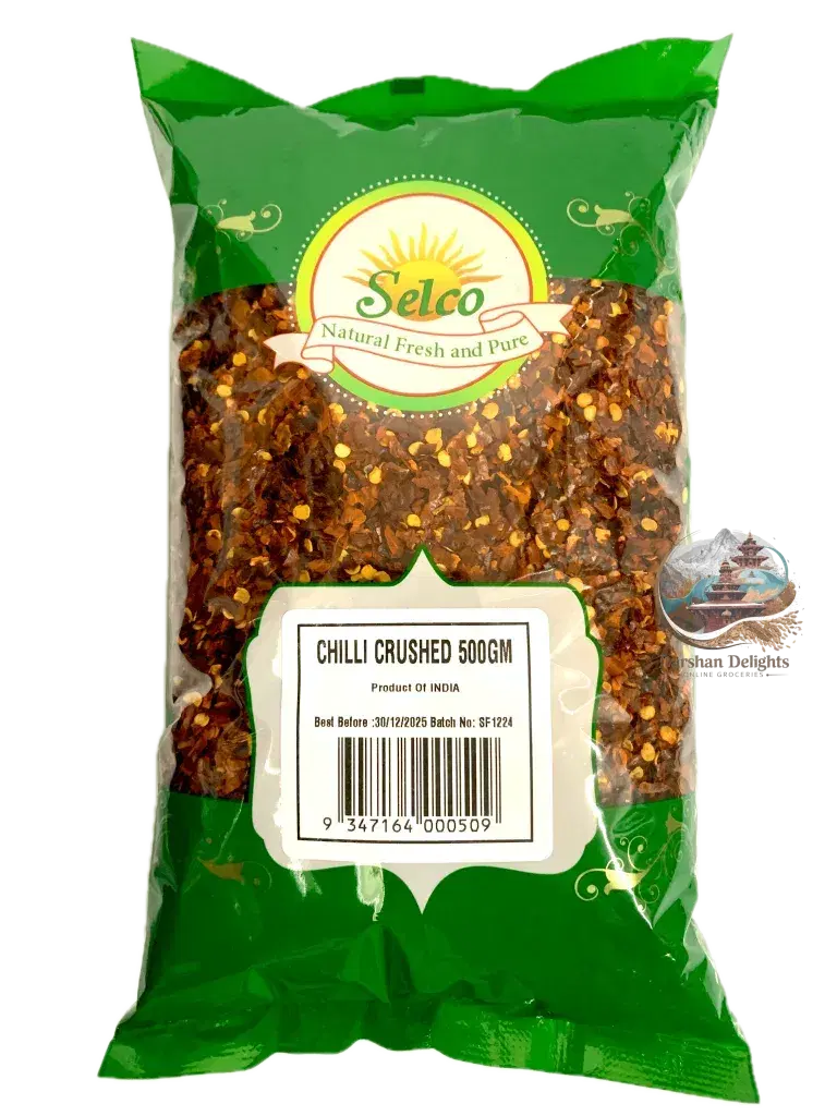 Selco red chilli crushed (flakes) 500g