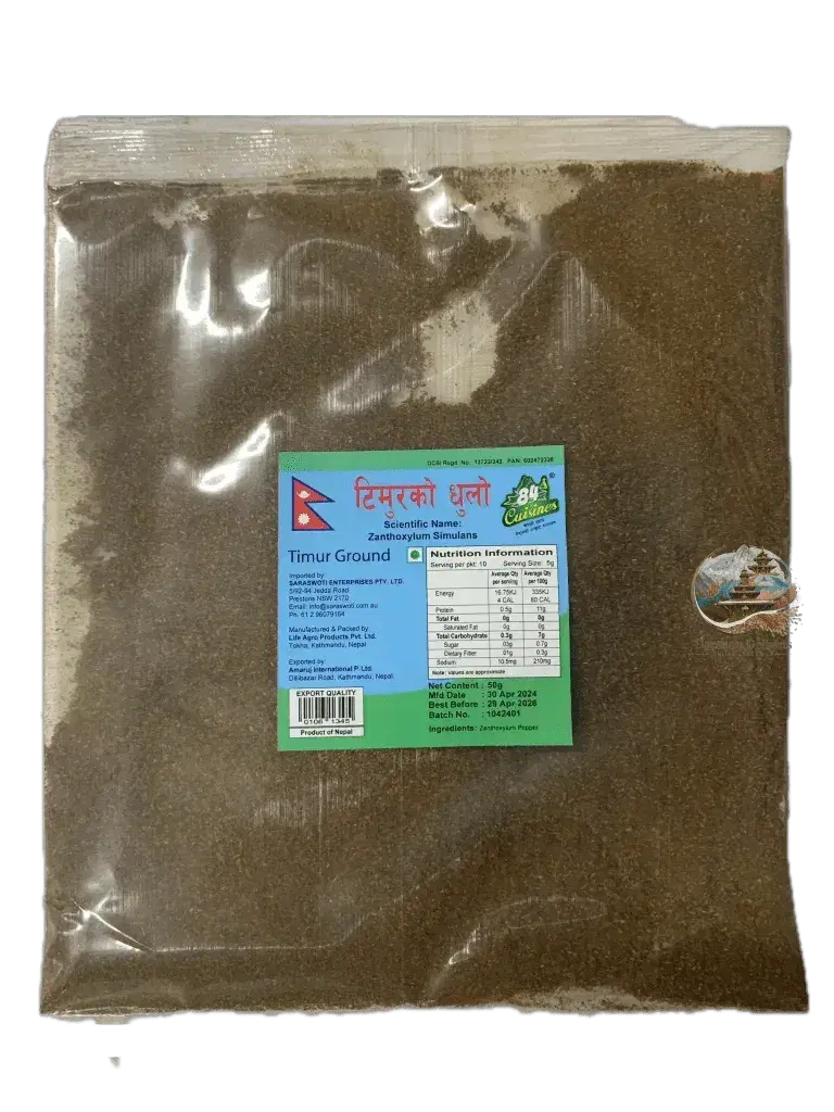 84cuisines  timur ground 50gm
