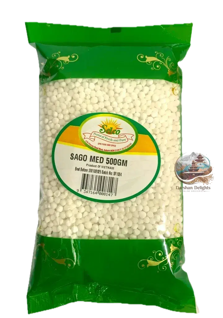 Selco sago(sabu dana) med 500gm