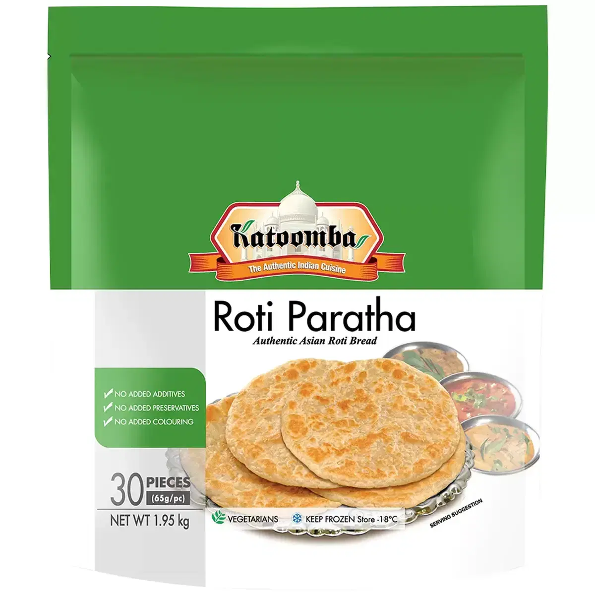 Roti paratha 30 pieces