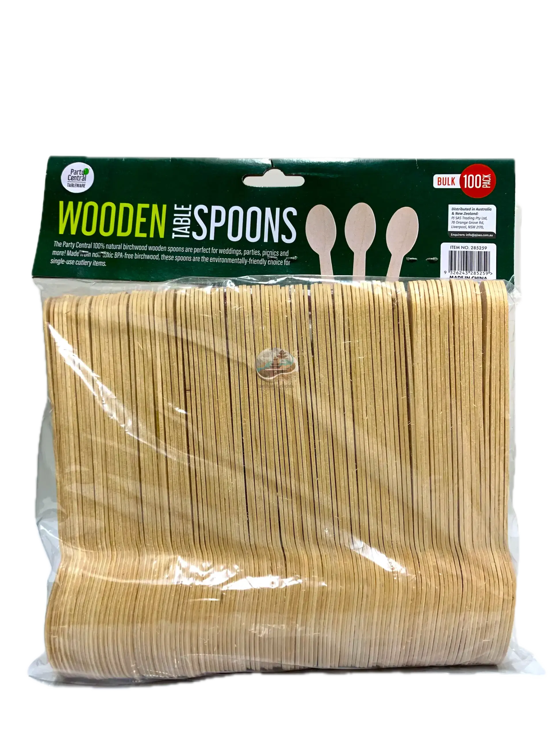 Wooden spoon 100pk