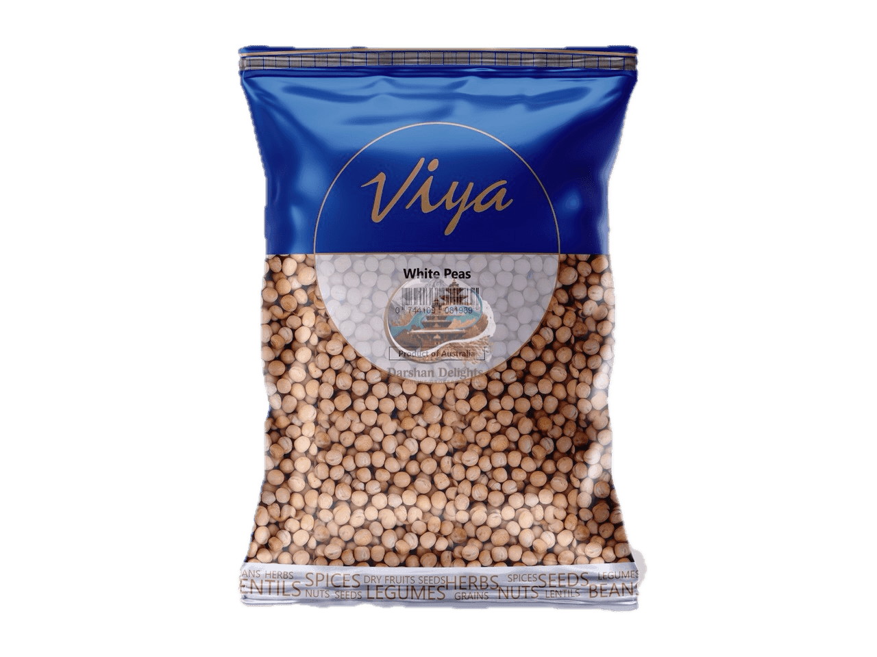 White  peas 1kg (whole peas dry, kerau)