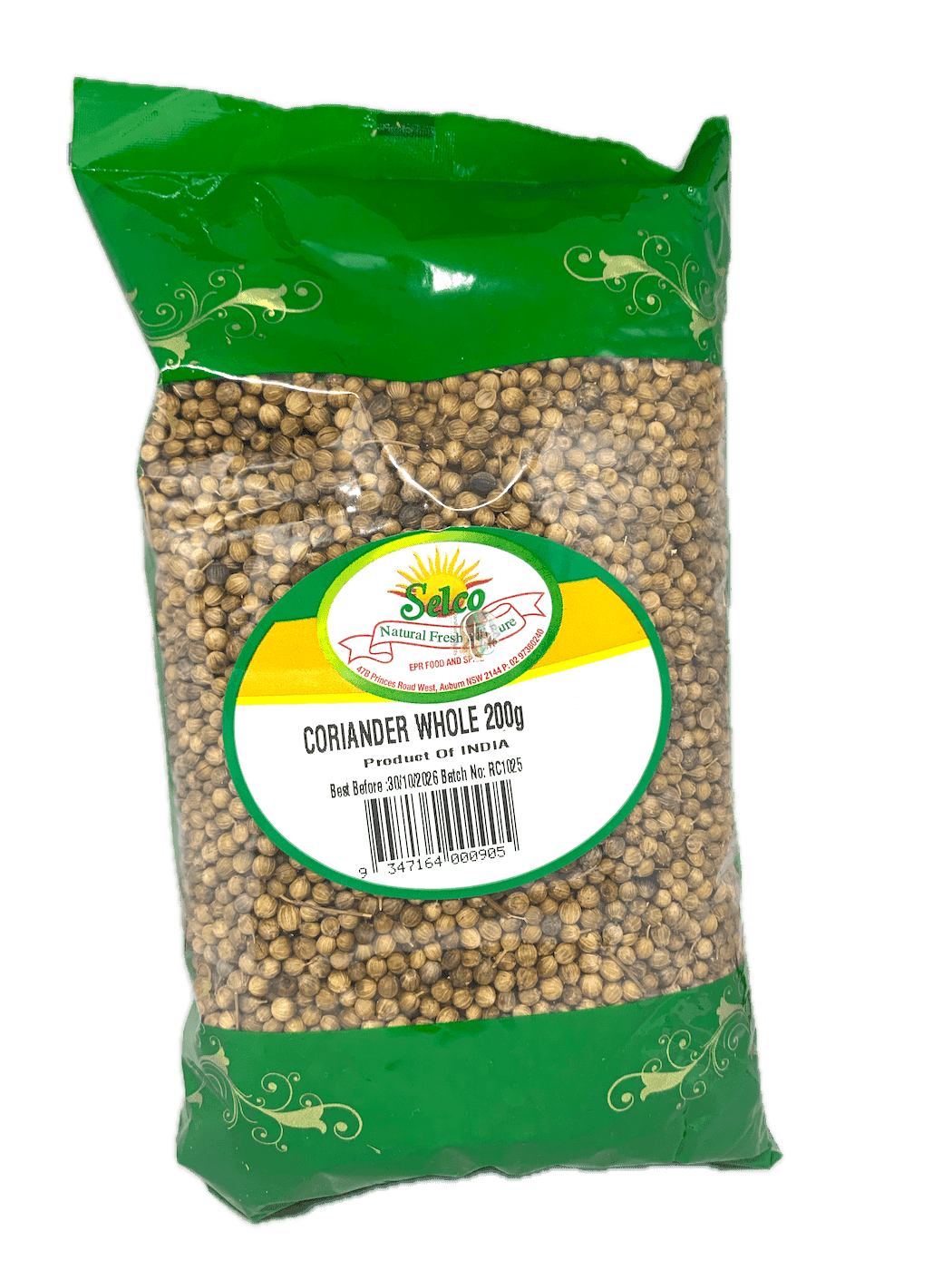 Coriander whole 200g