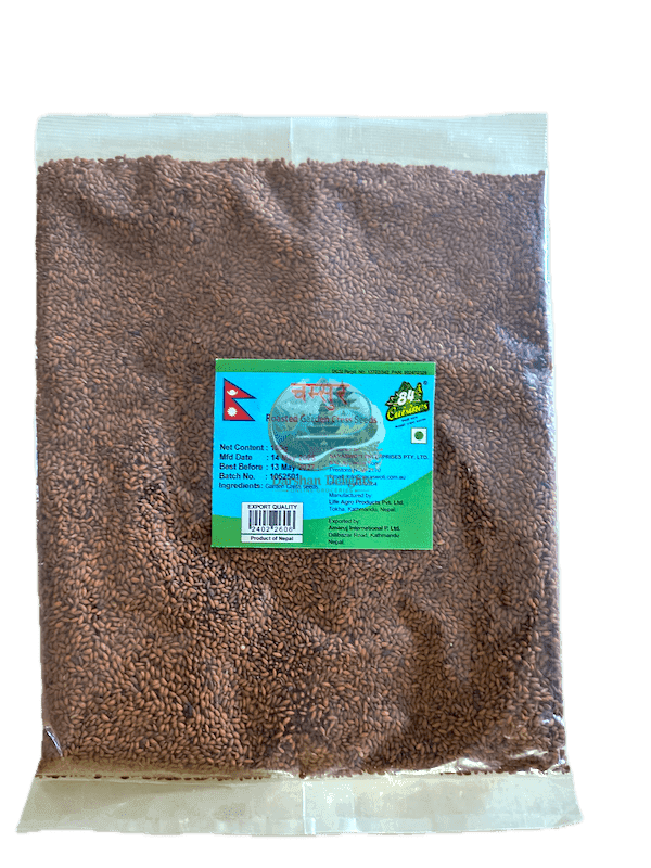 Roasted garden cress seeds 100g chamsur