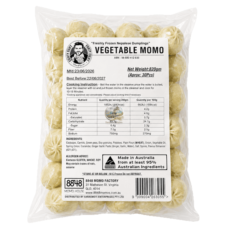 8848 veg momo 30pk